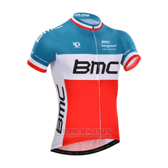 2014 Fahrradbekleidung BMC Champion Italien Blau und Orange Trikot Kurzarm und Tragerhose - zum Schließen ins Bild klicken